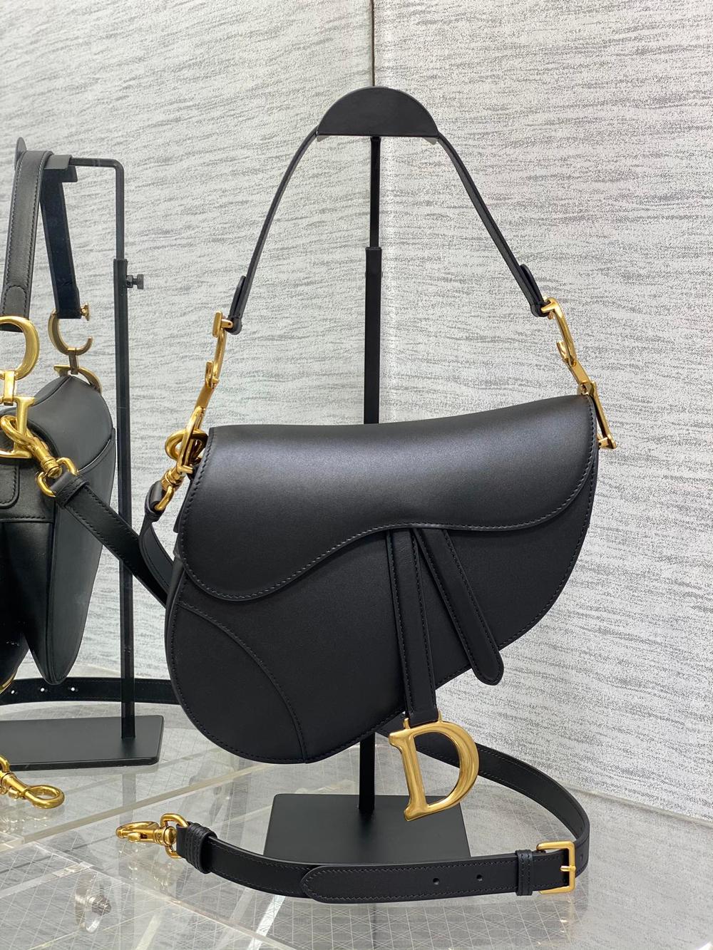 Christian Dior Saddle Bag with Strap