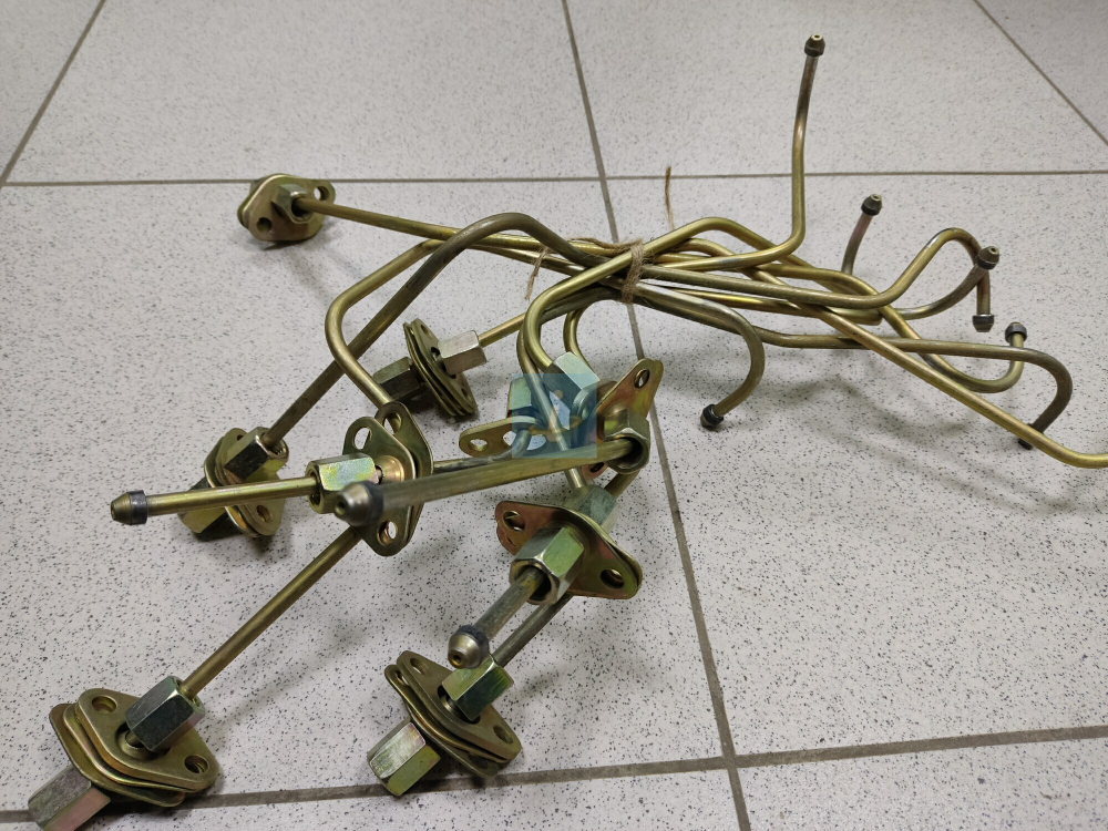 Комплект трубок топливных высокого давления (Н/О, гнутые 8 шт. фланец) 238-1104308-Г-8