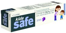 Зубная паста CJ Lion Kids Safe виноград 3-12 лет, 90 г 3 уп