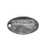 Жетон Росгвардия нержавейка
