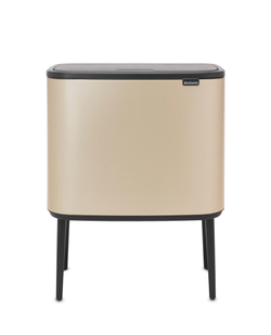 Мусорный бак Bo Touch Bin 3x11л Brabantia Шампань