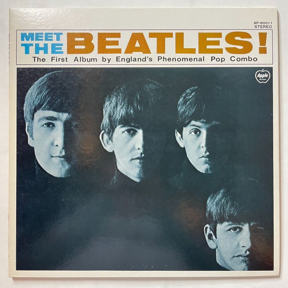 Винтажная виниловая пластинка LP Meet The Beatles (Japan 1974) (No Obi) I Wanna Be Your Man
