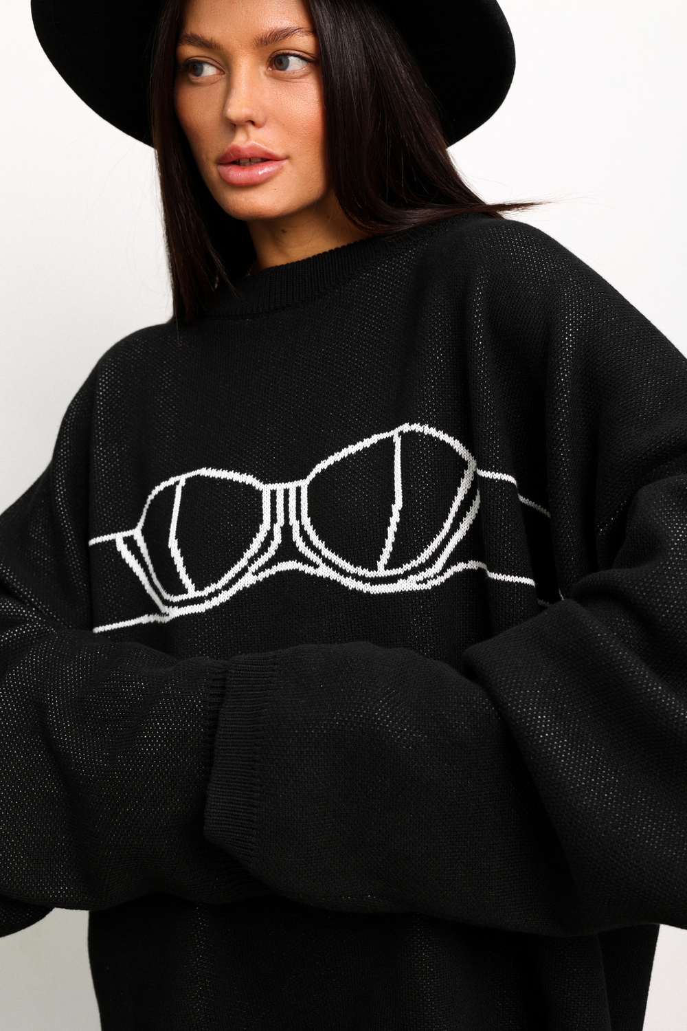 Свитер с лифом