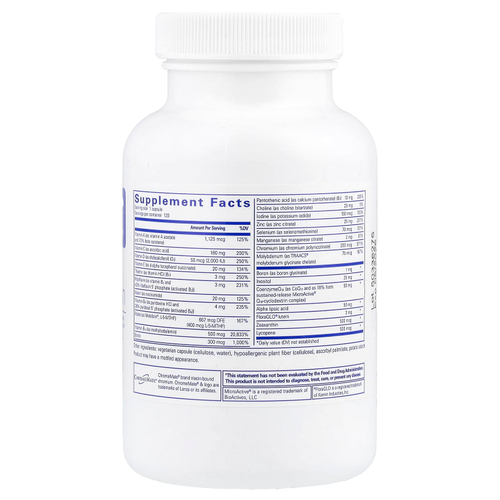 Pure Encapsulations, ONE ™, мультивитамины, 120 капсул