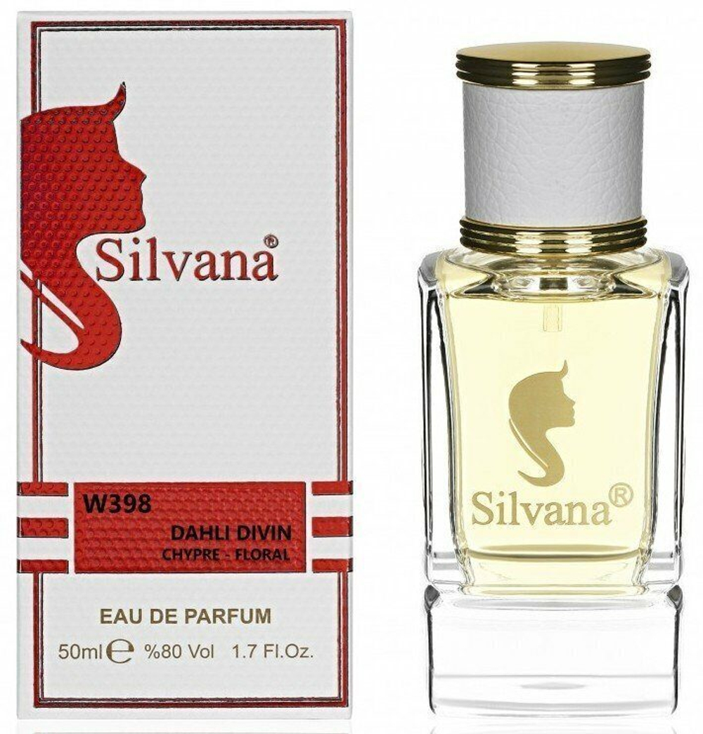 SILVANA 398 Dahli Divin Chypre-Floral (Givenchy Dahlia Divin) for women 50 ml.