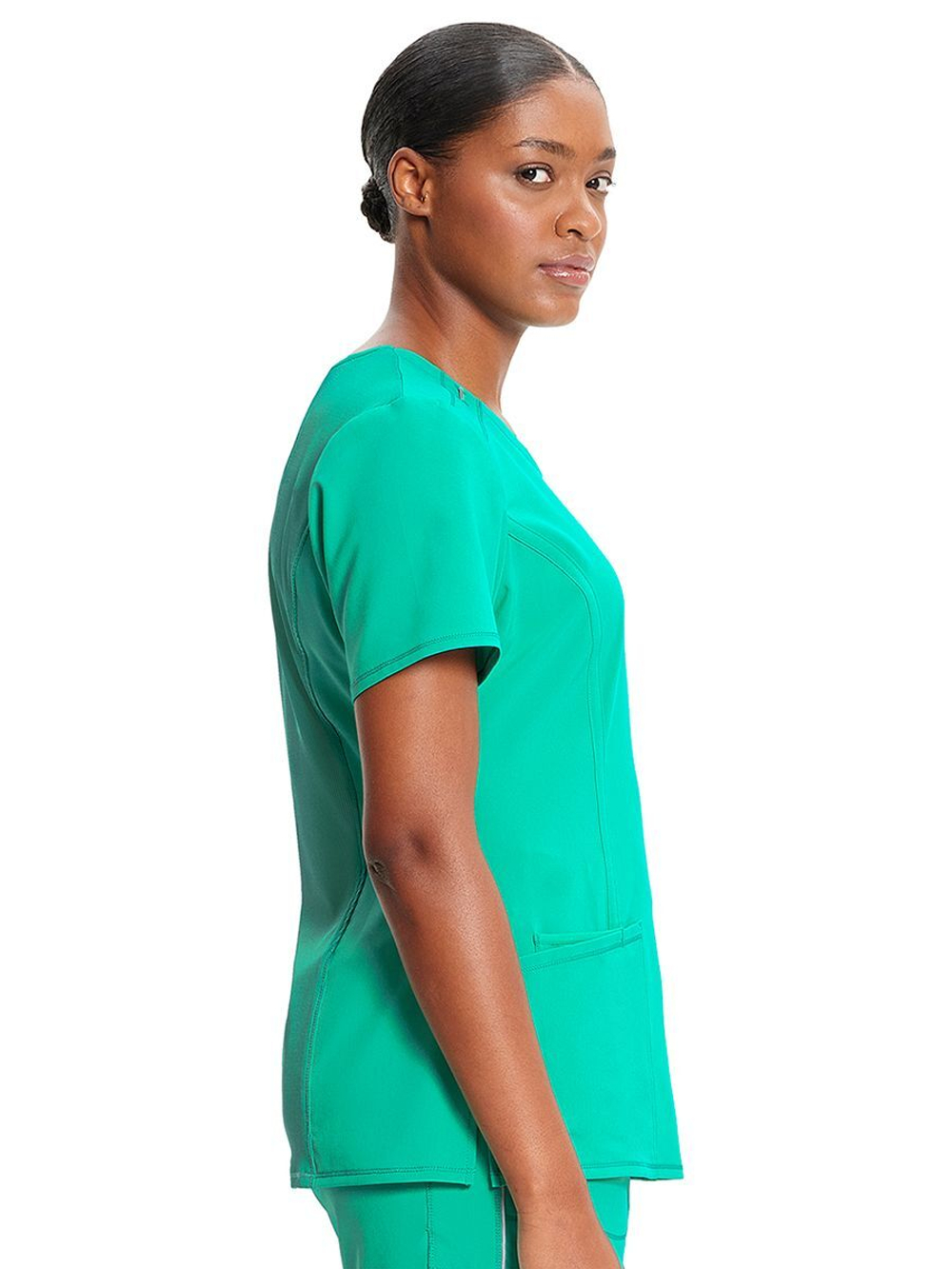 Топ медицинский женский Cherokee 2624A, красный, L