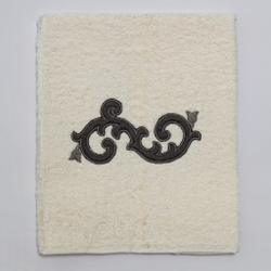 Полотенце 110х150 Old Florence Ricciolo белое