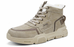 Jeep Thermal Fleece Lined Insulated Shoes Abrasion Resistant Combat Boots Men"s Sand