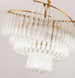 Люстра 66018 brushed brass