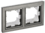BRITE Рамка 2-местная IP44 РУ-2-БрШ-44 шампань IEK