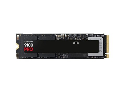SSD накопитель Samsung 9100 PRO Black 8ТБ, M.2 2280, PCIe 5.0 x4, NVMe [MZ-VAP8T0BW]