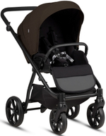 Детская коляска Tutis Leo 3 Plus 4 в 1 с автокреслом Beno Beige и базой 1582203 Brown