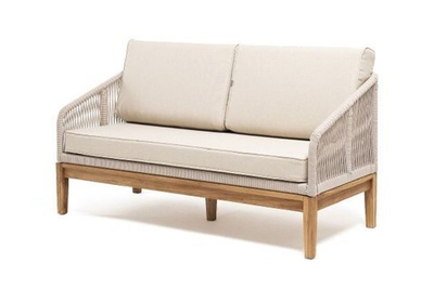 Двухместный диван Канны Арт.: KAN-S-2-T001 beige(beige)
