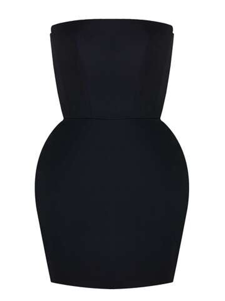 Платье корсетное Тюльпан из атласа