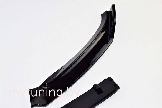 Сплиттер переднего бампера V.2 для VW PASSAT B8 2014-