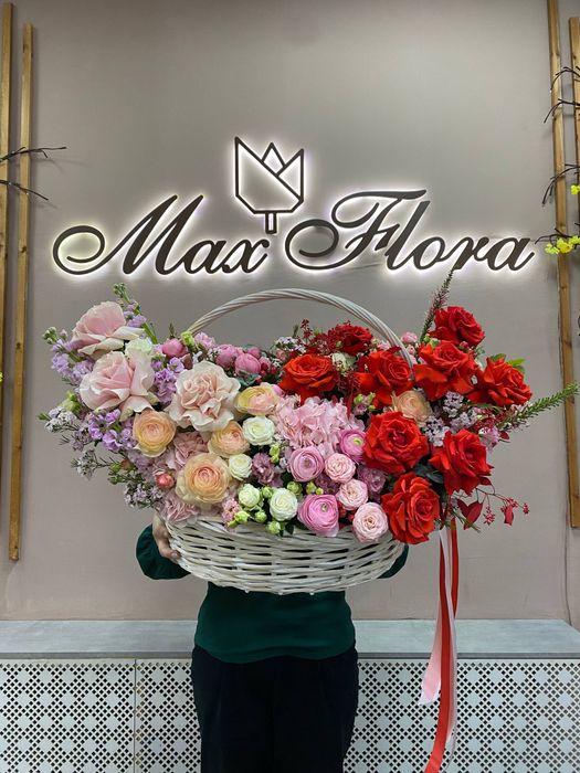 Корзина цветов Марисель КЦ-585