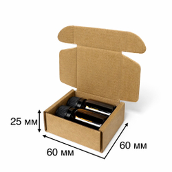 Коробка самосборная МГК 60*60*25 мм