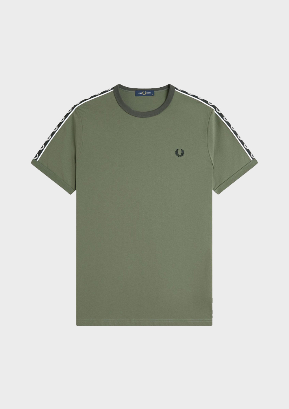 Футболка FRED PERRY Contrast Tape Ringer T-Shirt