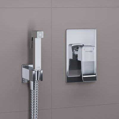 A106156 Встраиваемый комплект для биде со шлангом 100 см