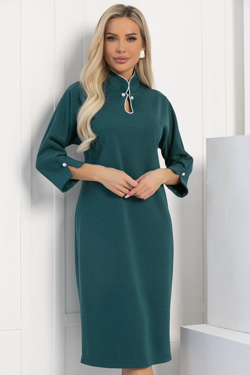 Платье Латрия (зеленое) П12857-18М LT Collection