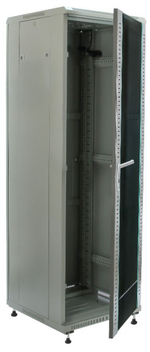 Шкаф напольный 19", 47U W&T C4780100GWTWOF