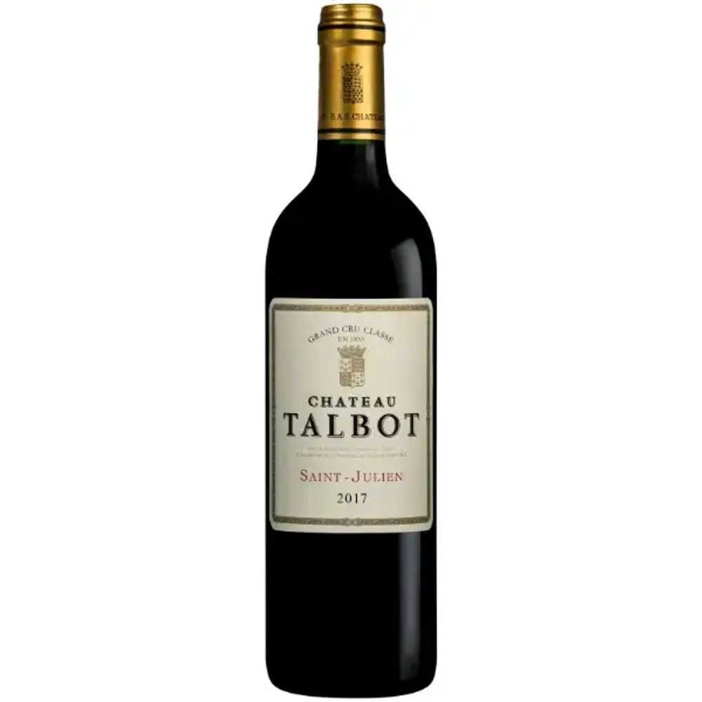 Chateau Talbot, Saint-Julien, 4-me Grand Cru Classe 2017 0,75 л.