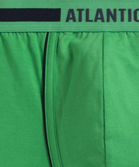 Трусы мужские боксеры (3шт), Atlantic 3MH-181, темно-синий + зеленый + фиолетовый