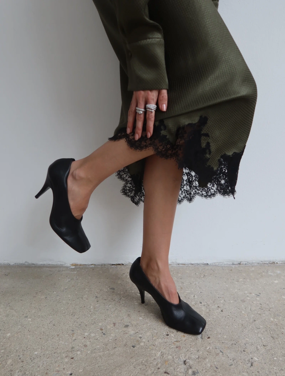 Юбка c кружевом Parvina