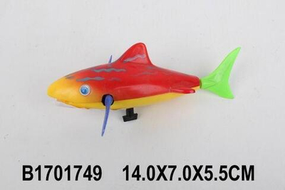 Заводная игрушка Рыбка, пакет 778