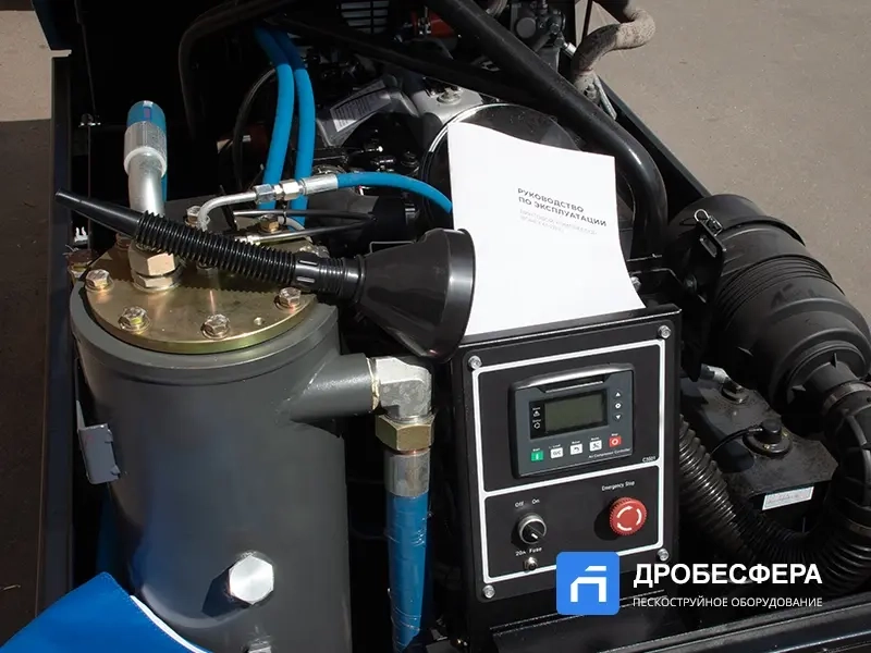 Дизельный компрессор Borey 41-7B Crossair
