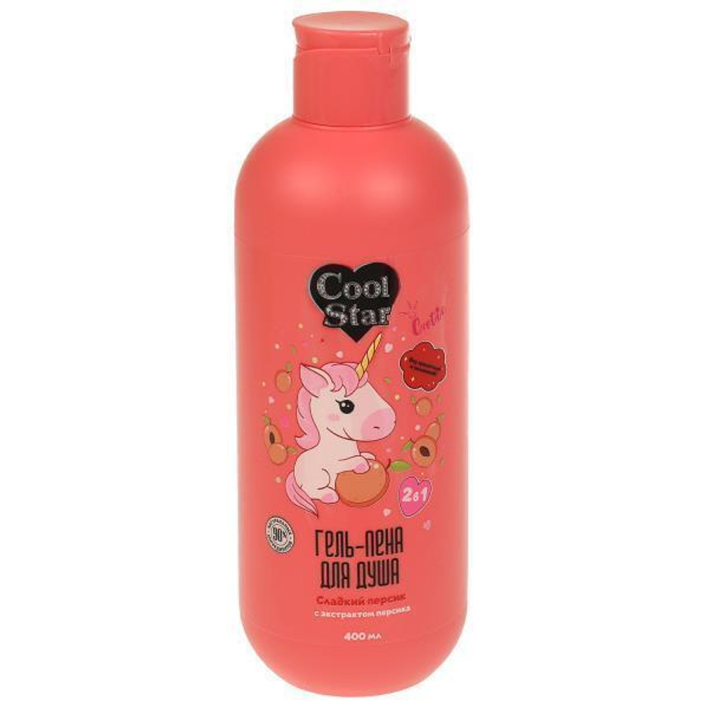 Гель-пена д/ванны 400мл. "Cutie. Сладкий персик" GFO110886TTG (Cool Star)