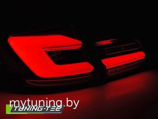 Фонари задние LED BAR SEQ BLACK для BMW F10 10-16