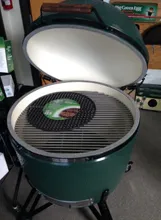 Керамический гриль Big Green Egg 2XL (самый большой) на модульной подставке, 73 см