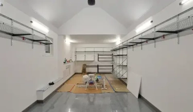 Система хранения для узкого гаража в Минске — реализованный проект GarageStorage