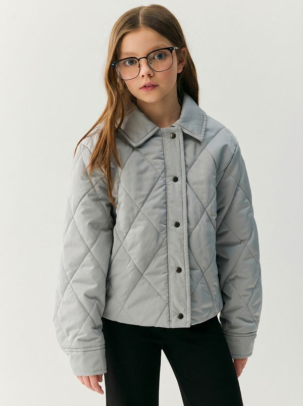 Куртка стеганая укороченная 