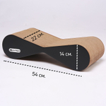 Когтеточка Кот Барон Басик 54 х 22 х 14 см