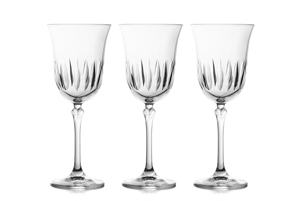 Набор бокалов для вина 6шт 225мл Le Stelle Gemma Point