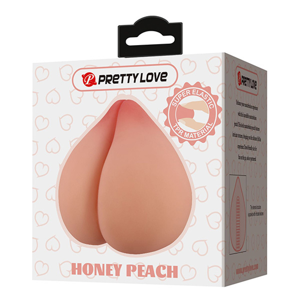Телесный мастурбатор Pretty Love Honey Peach BM-009231N