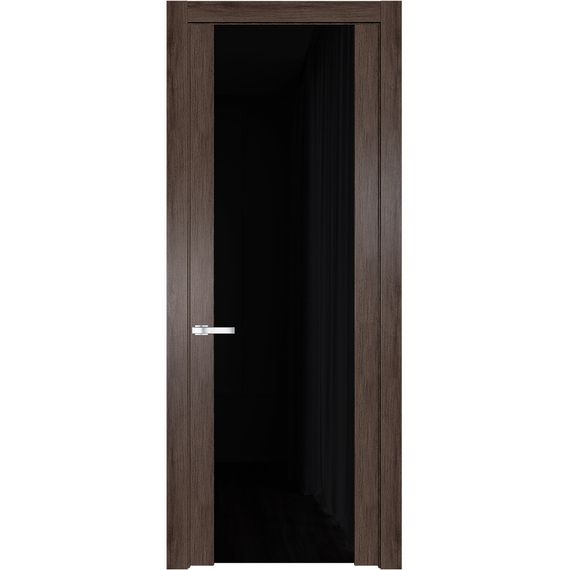 Межкомнатная дверь Profil Doors 1.13N дуб тобакко стекло триплекс 8 мм