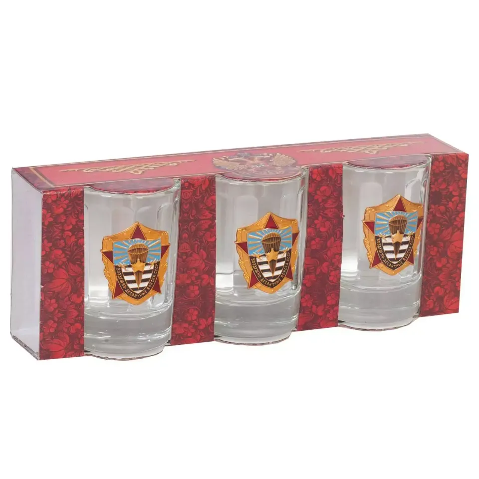 Набор 3 стопки ВДВ СССР