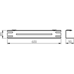 Полка Boheme Free 10967-MW MATT WHITE