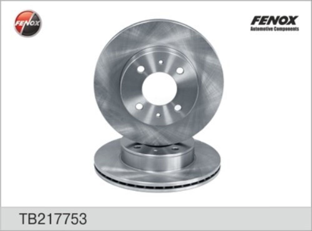 Диск тормозной передний Hyundai Accent (Тагаз) (241x19) (FENOX)