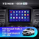 Teyes CC2 Plus 9"для Renault Trafic 3 2014-2021