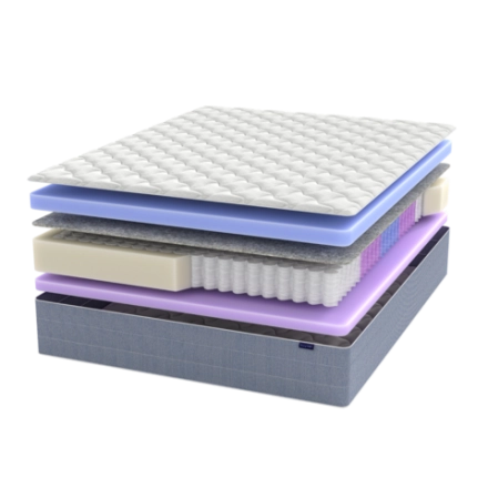 Матрас BuyBest, 22 см, средняя жесткость, независимые пружины