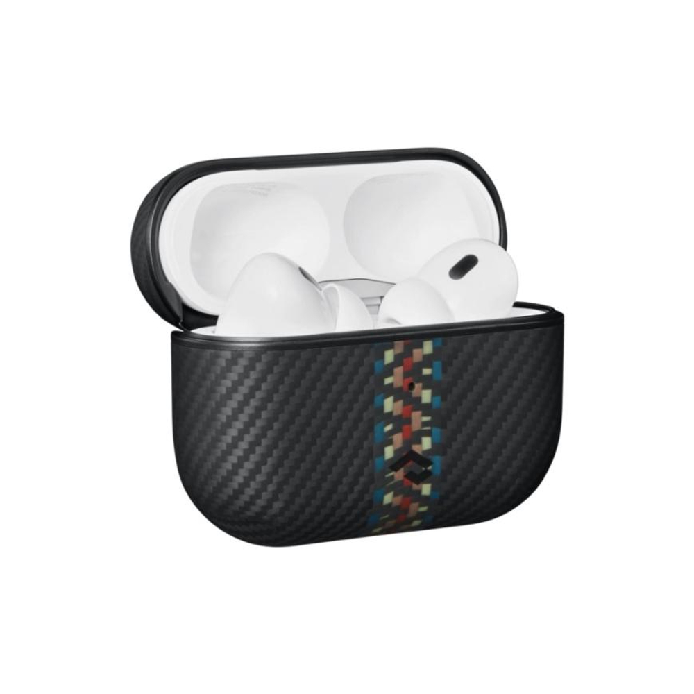 Арамидный чехол MagSafe PITAKA MagEZ Case для AirPods Pro 2 Тонкий чехол из арамидного волокна