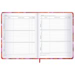 Дневник 1-11 класс 48 л., твердый, BRAUBERG, матовая ламинация, резинка, закладка-ляссе, с подсказом, "Сердечки", 107241