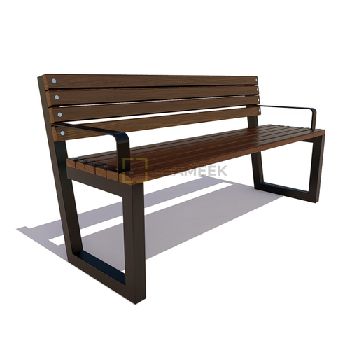 Садово-парковая скамейка «Ставрополь» (1,2 м ангарская сосна)