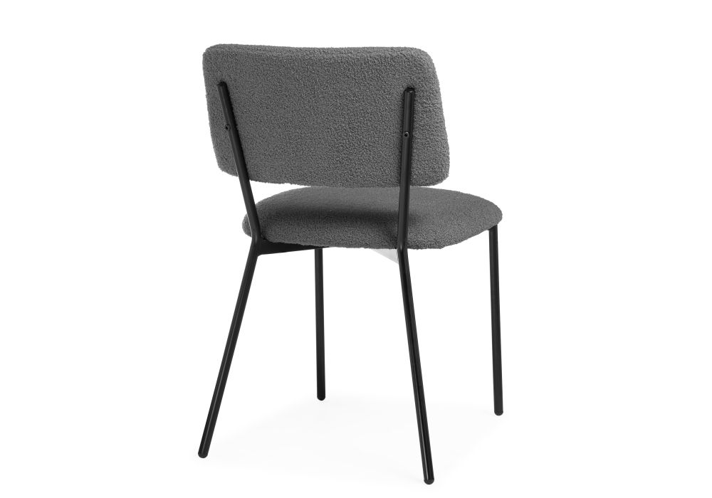 Стул на металлокаркасе Reparo dark gray / black