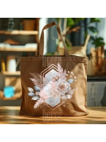 Термонаклейка на одежду, термопринт Цветок