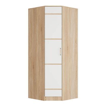 Сакура bts Шкаф угловой дуб сонома/белый